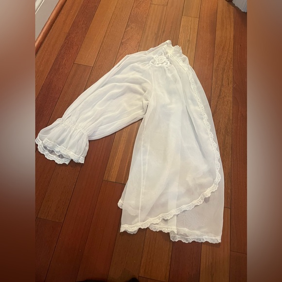 Vintage Bridal Sheer Jacket - Picture 4 of 7